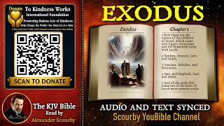 2 The Book of EXODUS KJV Read By Alexander Scourby and TEXT Synced Together