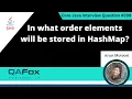 In what order elements will be stored in HashMap Core Java Interview Question