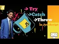 Try Catch Throw statement in JavaScript for Beginners in by TechWithYasir