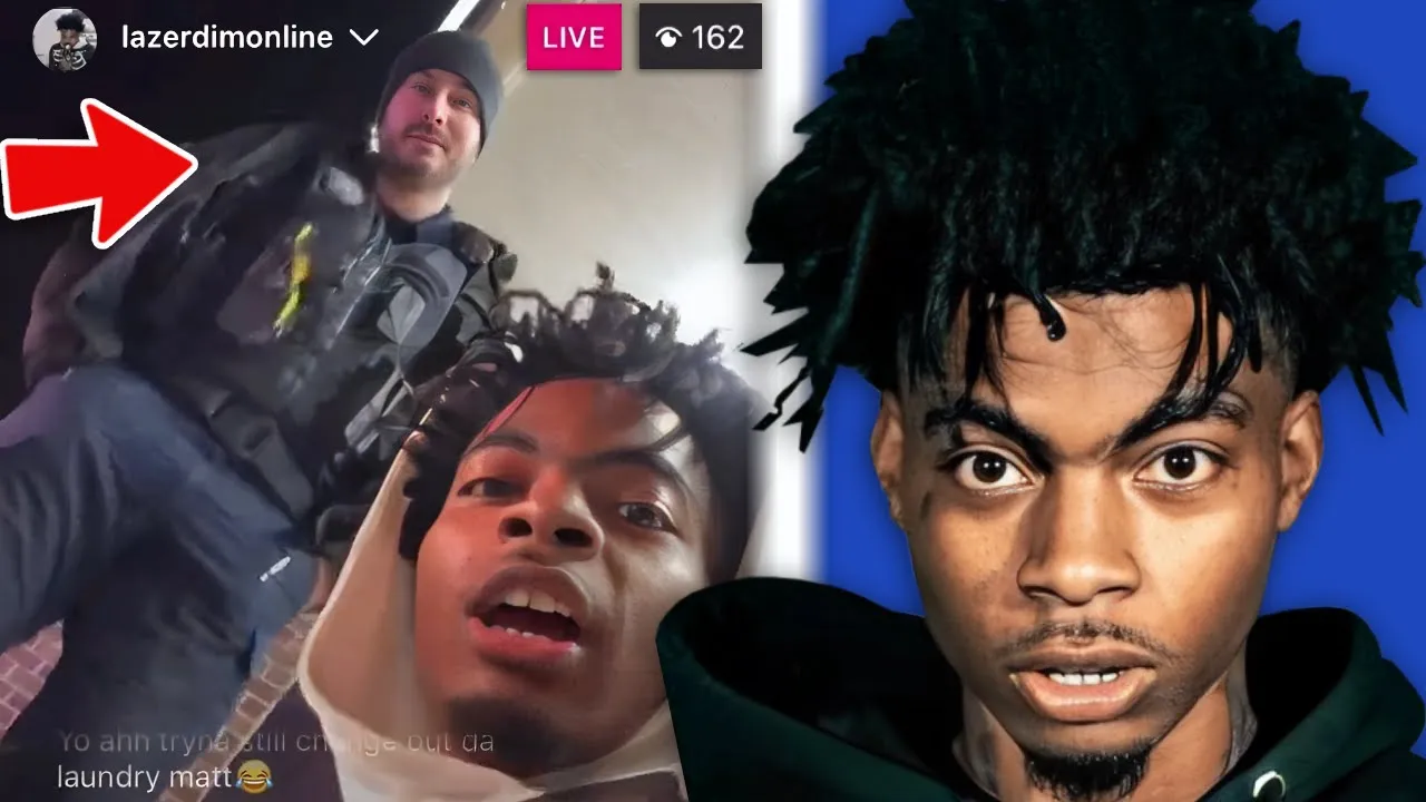 Lazer Dim 700 got Arrested and Freed the Same Day on Instagram Live