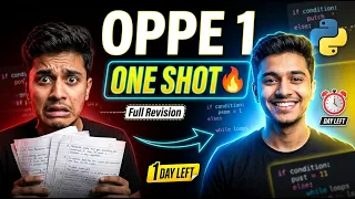 Python OPPE 1 One Shot Complete Revision in One Foundation Level IITM BS Degree