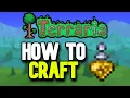 How to Make a Spelunker Potion in Terraria Quick Tutorial