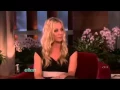 Kaley Cuoco on Ellen Show 28 03 2011