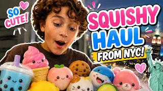 Squishy haul from NYC! 🗽✨ Which one is your favorite? 
