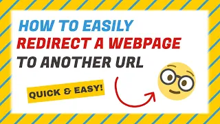 How to Redirect a Webpage to Another URL Simple Webpage Redirect Script