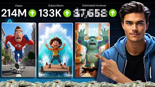 How I Make VIRAL 3D Animated Videos Using FREE AI Tools (FULL COURSE)