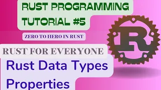 Rust Programming Tutorial mutable type casting shadowing unused variables