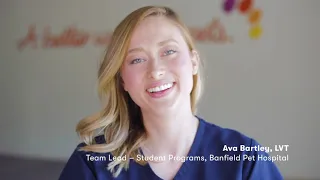 meet Ava Bartley LVT Vet Tech Spotlight Banfield Pet Hospital