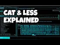 13 Linux cat and less Commands What They Do and How to Use Them -