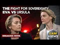 Download Lagu The Fight for Sovereignty — Eva Vlaardingerbroek vs. Ursula von der Leyen