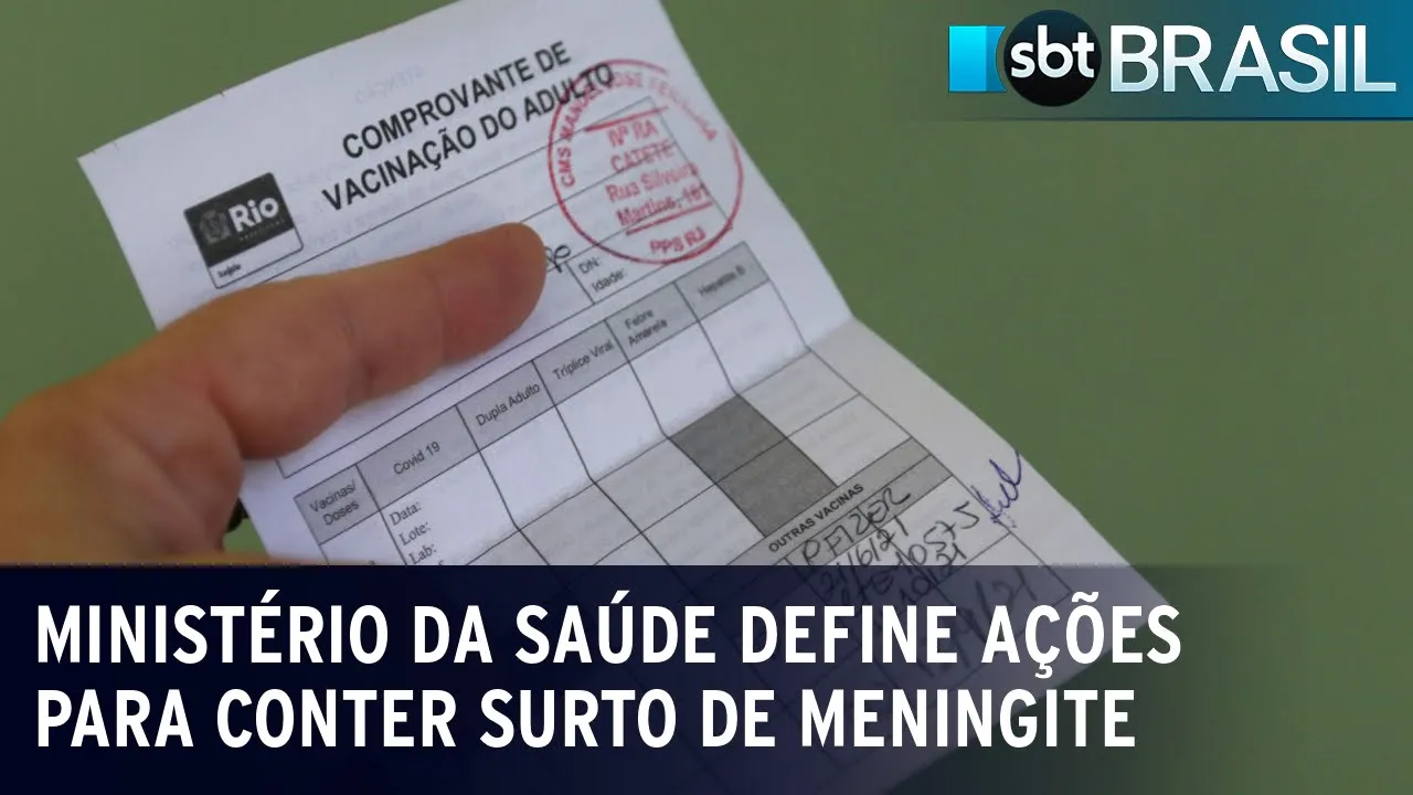 Governo reconhece surto de Meningite em Alagoas | SBT Brasil (19/09/23)