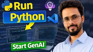 GenAI Project Setup Setup Python in VS Code and Run Your First Code