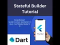 Flutter StatefulBuilder tutorial