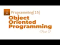 Java Programming 15 Object Oriented Programming - Part 2