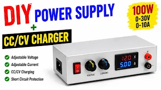 How To Make 100 Watt Power Supply and all Battery Charger | 100 Watt All In One Charger