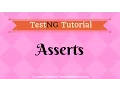 Testng Asserts - Testng Tutorial