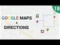 Google Directions API Getting Started