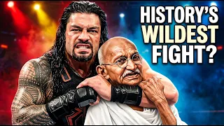 Gandhi vs Roman Reigns - Iron Man Match