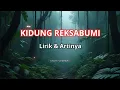 Lagu KIDUNG REKSABUMI | Lirik \u0026 Artinya