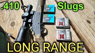 410 Slugs Long Range 100 150 200 Yards