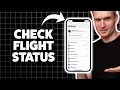 How To Check Any Flight Status On iPhone 2026 Step-By-Step Tutorial