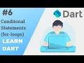 Dart Programming Tutorial Conditional Statements for-loops Aditya Burgula