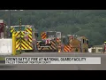 Crews battle major fire at U S armed forces reserve News
