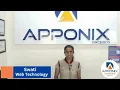 Testimonial from Swati on Web Technology at Apponix Technologies - Apponix Technologies