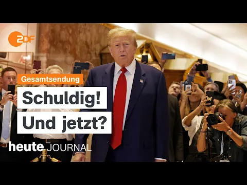 Download MP3 heute journal vom 31.05.2024 Trump schuldig gesprochen, Kurswechsel im Ukraine-Krieg