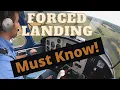 How to Forced Landing