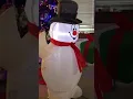 Frosty the Snowman inflatable Christmas 2021
