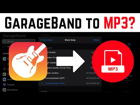 Download MP3 GarageBand to MP3 (iPad/iPhone)