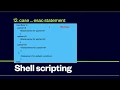 12 Linux shell scripting case esac small game