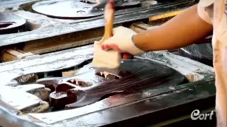 Cort Electric Guitar Factory Tour - Full tour of how an electric guitar is made