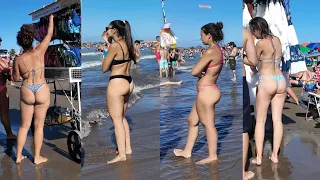 🇦🇷 Mar del Plata Beach Sand Walking for Summer Vibes