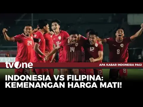 Indonesia vs Filipina: Kemenangan Harga Mati!