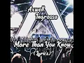 Download Lagu Axwell Ingrosso - More Than You Know  (Lyrics)