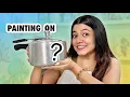 Download Lagu Painting on Random Things 😱🎨 | Shivangi Sah