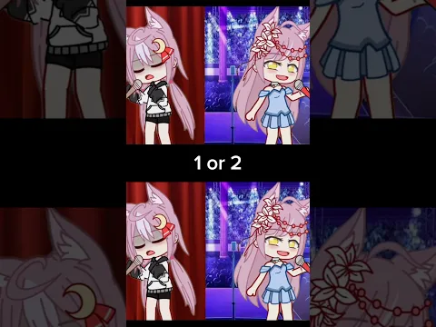 Who’s the real singer? #gacha #gachaclub #gachalife