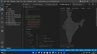 Draw India Map In With Code