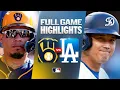 BREWERS vs DODGERS Full Game Highlights August 15 2026 MLB Season