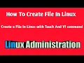How to create a file in Linux with touch command Tech Kala Knowledge