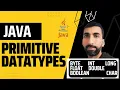 2023 Java primitive datatypes part 2 next Java non-primitive Datatypes