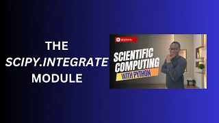 19 The SciPy Integrate Module