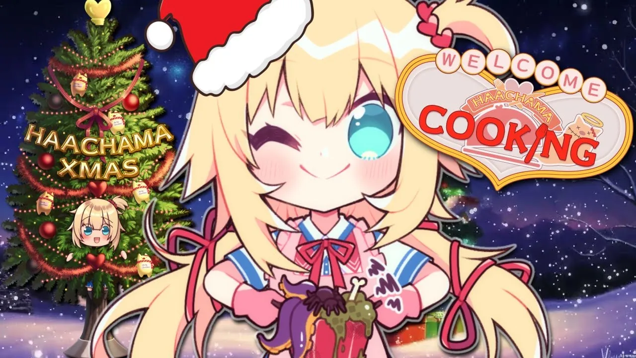 クリスマスCOOKING♪ホロメンに?【ホロライブ/赤井はあと】