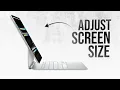 How to Adjust iPad Screen Size tutorial
