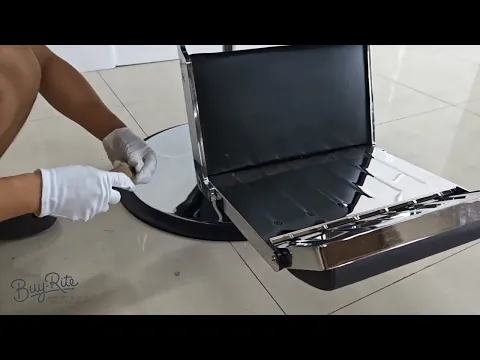 Omni Professional Barber Chair - Unboxing & Assembly Video