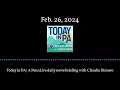 Today in PA A PennLive daily news briefing with Claudia Dimuro - Feb 26 2024