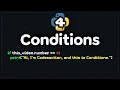Teaching Python to Make Decisions