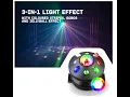 Download Lagu Moving Head DJ Laser Disco 3-in-1 LED Effect DMX Sound Activated Party Light